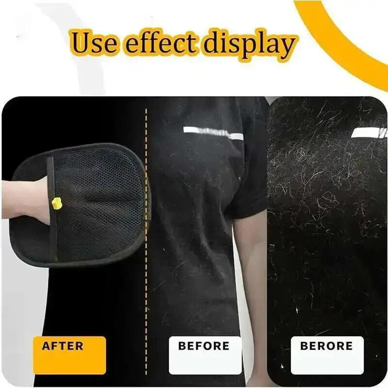 3 Pc Pet Grooming Gloves Static Dedusting Brush Pet Hair Remover Brush Removing