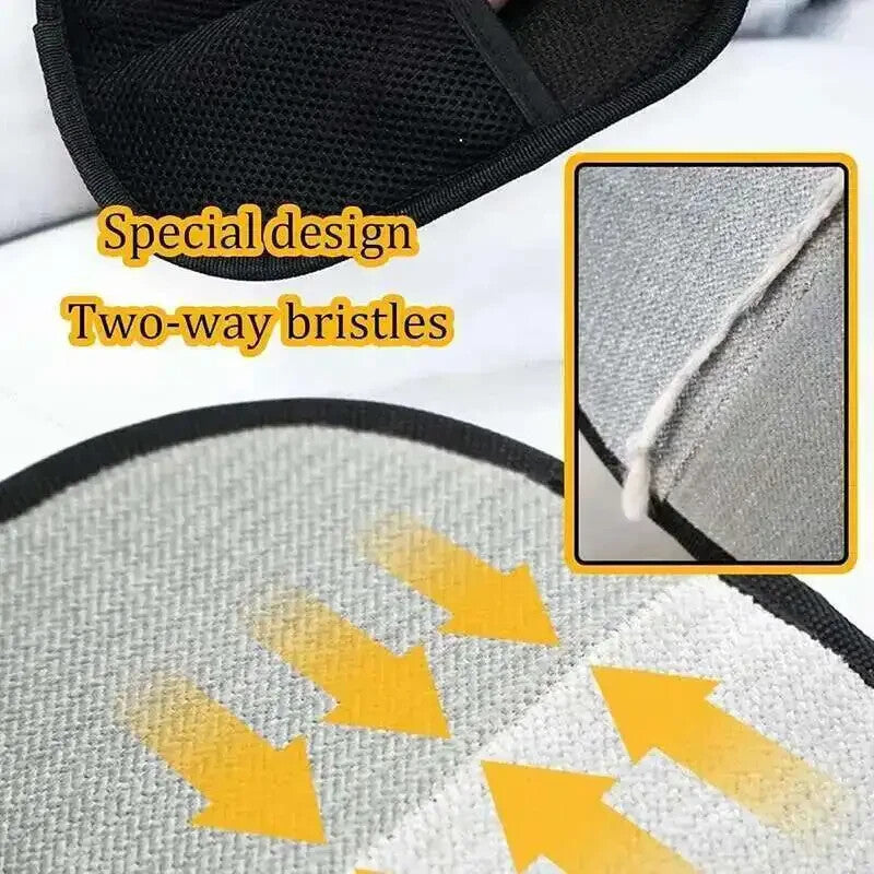 3 Pc Pet Grooming Gloves Static Dedusting Brush Pet Hair Remover Brush Removing